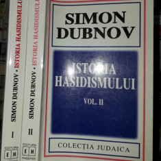 Simon Dubnov-Istoria hasidismului-2 volume