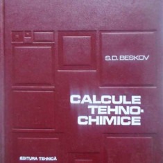 CALCULE TEHNO-CHIMICE-S.D. BESKOV