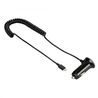 Incarcator auto Hama Lightning MFI, 1A, Black foto