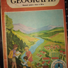 Geografie. Manual pentru clasa a 3-a - Marcela Penes, Virginia Mirza 1986