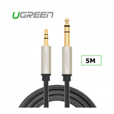 UGREEN Cablu audio Jack 3.5mm Male la 6.35mm Male-Lungime 5 metri