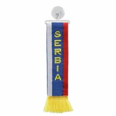 Fanion mic cu ventuza - Serbia Garage AutoRide foto