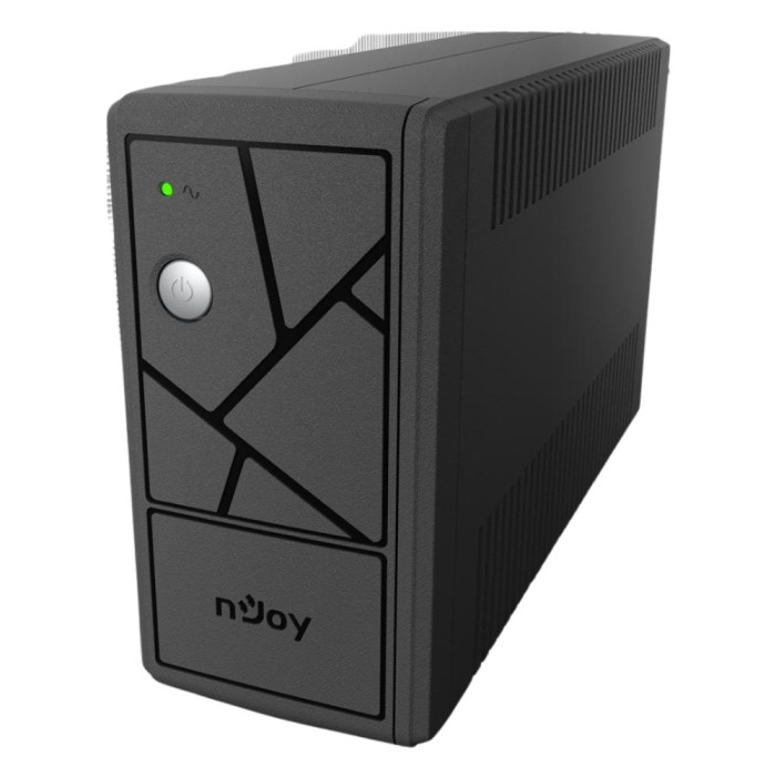 UPS Njoy Keen 600 Line interactive 600VA/360W Regulator automat de tensiune Repornire automata - UPLI-LI060KE-CG01B SafetyGuard Surveillance