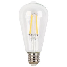 Bec LED filament Hoff clasic ST64 E27 8W 980lm lumina rece 6500 K