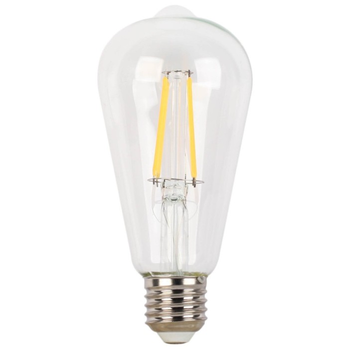Bec LED filament Hoff clasic ST64 E27 8W 980lm lumina rece 6500 K
