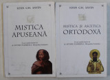 MISTICA APUSEANA / MISTICA SI ASCETICA ORTODOXA de IOAN GH. SAVIN , VOLUMELE I - II , 1996