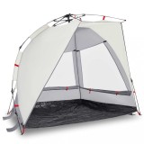 Cort camping 2 persoane gri impermeabil setare rapida