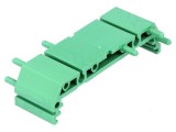 M&acirc;ner șină DIN 72x22mm Verde