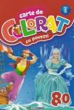 Carte de colorat cu povesti A4 80 pagini Volumul III