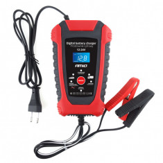 Incarcator digital pentru baterii auto, 6A/3A, 12V/4V, AmiO