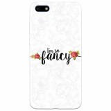 Husa silicon pentru Huawei Y5 2018, Im So Fancy Floral