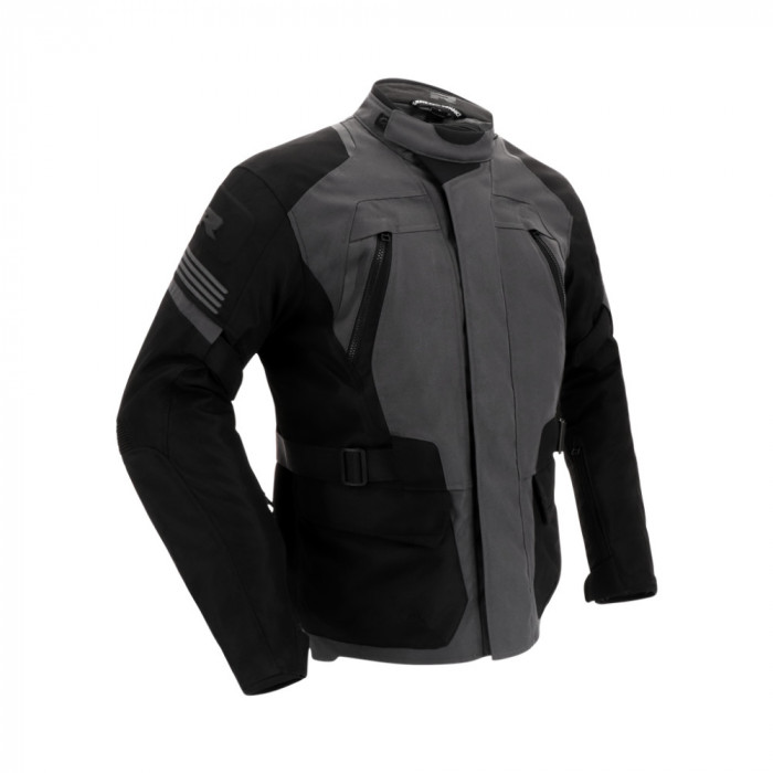 Geaca Moto Richa Phantom 3 Jacket, Negru/Gri, 5XL