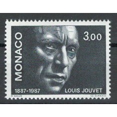 Monaco 1987 Mi 1833 MNH - 100 de ani de la nașterea lui Louis Jouvet