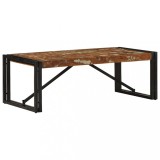 VidaXL Masuta de cafea multicolora 100x50x35 cm lemn masiv recuperat