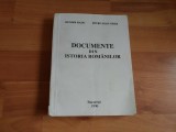 DOCUMENTE DIN ISTORIA ROMANILOR-HOMER RADU- PETRU -IOAN ORHA