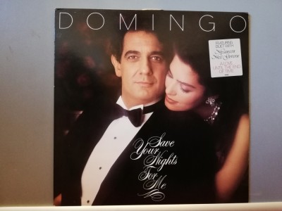 Domingo &amp;ndash; Save Your Nights For Me (1985/CBS/Holland) - Vinil/Vinyl/NM+ foto