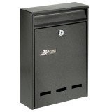 Cutie postala pentru interior / exterior Burg Wachter Pocket 5871 E, tabla, antracit, 21.5 x 31.5 x 7.5 cm