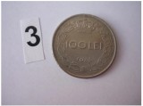 100 LEI 1943 Nr. 3 si Nr. 4 ***