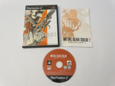 Joc Playstation 2 - PS2 - Metal Gear Solid 2 Sons of Liberty foto