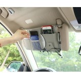 Cumpara ieftin Organizator Auto PT371 pentru Acte / Ochelari / Telefon, Gri