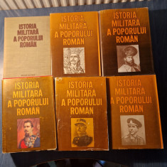 Istoria militara a poporului roman 6 volume Stefan Pascu