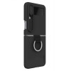 Carcasa Nillkin Cam Shield Silky Silicone compatibila cu Samsung Galaxy Z Flip 4 5G Black
