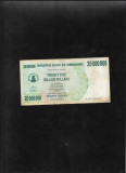 Zimbabwe 25000000 25 000 000 dollars 2008 seria5735931
