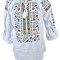 Bluza tip ie dama RD24, alb/verde , marimea 3XL