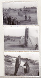 Bnk foto Pompieri lot 3 fotografii anii `60-`70, Alb-Negru, Romania de la 1950, Militar