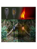 Set 4 lampi Solare de gradina tip Torta cu 12 LED-uri, AVEX