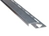 Profil aluminiu pentru treapta, incorporabil, SET S58 W, natur, 2.5 m