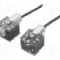 Cablu - adaptor M12 soclu mama, 3 pini, LUMBERG AUTOMATION - 12180 VADM12 1A-VAD1A-1-3-226/0,4M