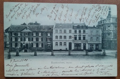 Carte postala, Germania, Euskirchen, 1904 foto