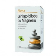 GINKGO BILOBA CU MAGNEZIU 60cpr ALEVIA foto