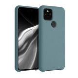 Husa pentru Google Pixel 5, Silicon, Albastru, 53633.207, Carcasa, Kwmobile
