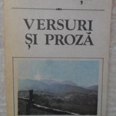 VERSURI SI PROZA-ALEXANDRU VLAHUTA