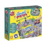 Cumpara ieftin Puzzle cu sunete Reig Musicales - Orasul aglomerat, 11 piese