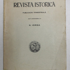 REVISTA ISTORICA - PUBLICATIE TRIMESTRIALA , VOLUMUL XXIII , FASCICULA 1 - 12 , COLIGAT DE PATRU REVISTE IANUARIE - DECEMBRIE , 1937