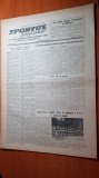 sportul popular 30 ianuarie 1954-stiinta cluj capionana la hochei pe gheata,schi