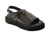 Cumpara ieftin Sandale GRYXX negre, 654222, din piele naturala