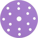 Disc abraziv Worcraft 150 mm P400 pentru slefuitor excentric, set 5 buc