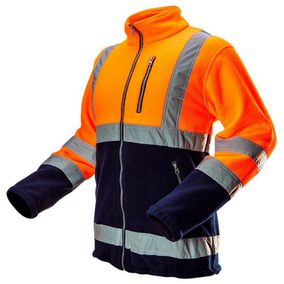 Bluza polar de avertizare portocaliu cu negru Neo Tools 81-741 HardWork ToolsRange foto