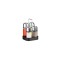 Set 4 recipiente, pentru condimente, ulei si otet, 13x11,6x19,5 cm capacitate 160 ml, KingHoff