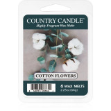 Country Candle Cotton Flowers ceară pentru aromatizator 64 g