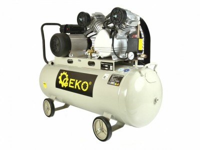 Compresor 100L, tipV BIG, 3kW, 390l/min, GEKO G80309 foto