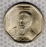 1 SOL PERU COMEMORATIVA MANUEL LORENZO DA VIDAURRE 2022