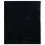 VidaXL Folie pentru fereastră statică, negru mat, 90x1000 cm, PVC