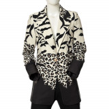 Sacou cu model animal print