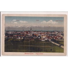 Carte postala circulata in decembrie 1918