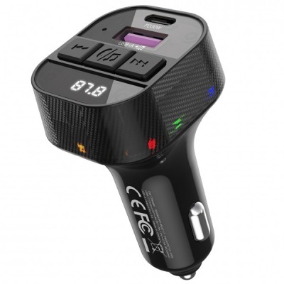 Modulator FM Bluetooth XO Design BCC17, 1 x USB-A - 1 x USB-C foto